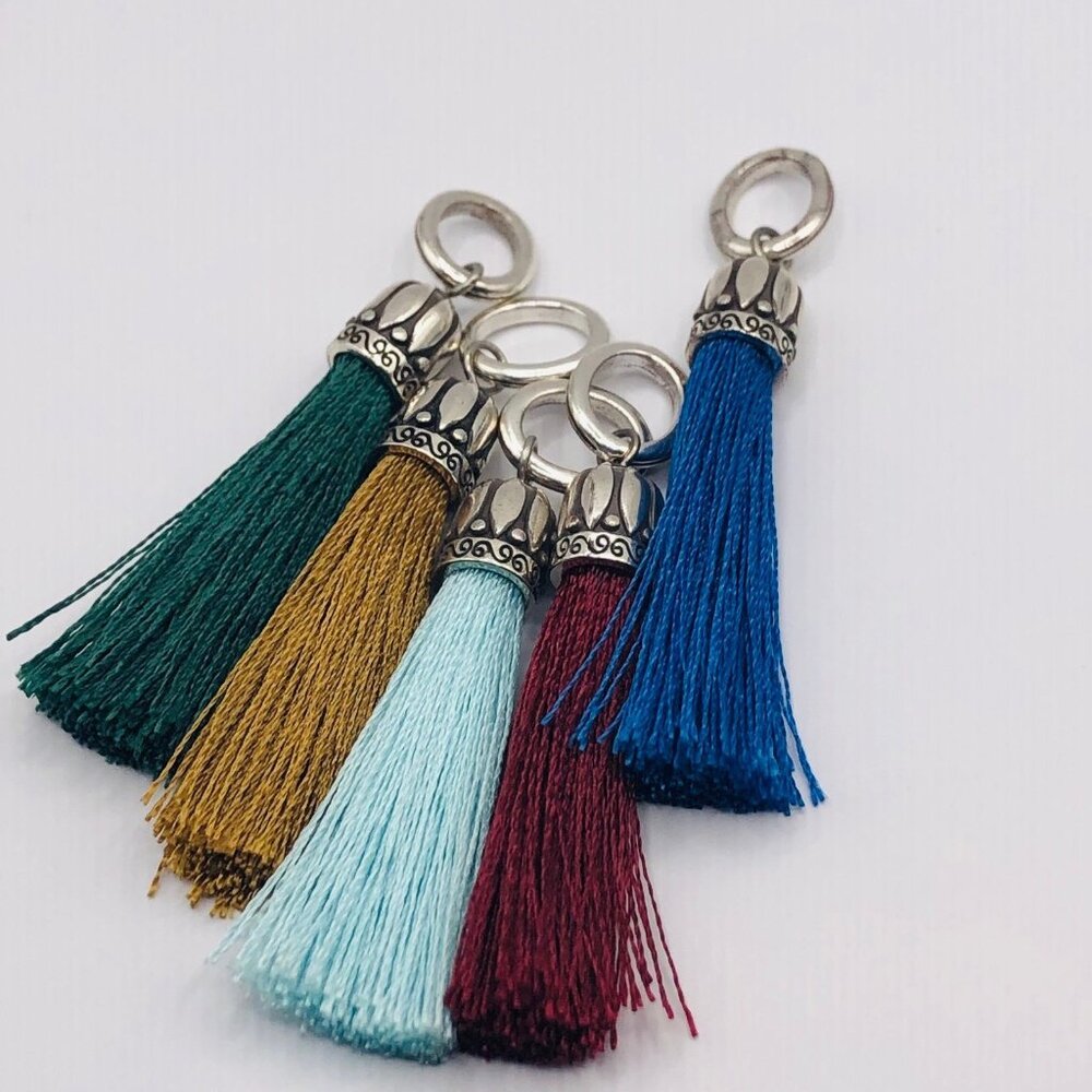 Brighton lot of 5  TAHLIA Amulet  charms  5 colors